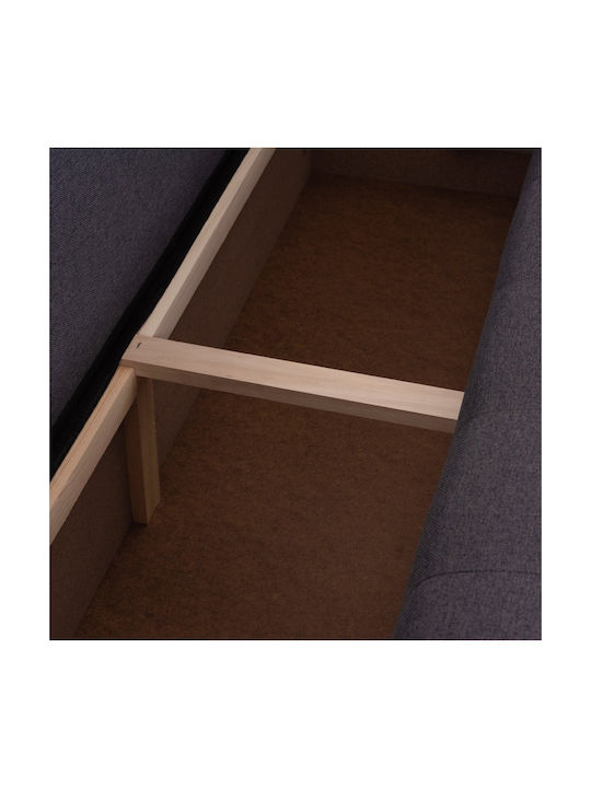 Ecke Sofa Sofa Gray 298x177x95cm