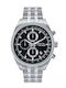 Breil Women's Watch Chronograph Battery with Silver Stainless Steel Bracelet