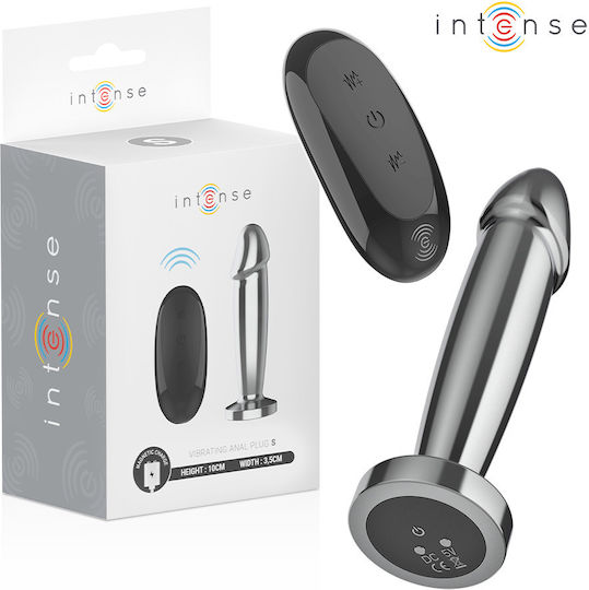 Intense Anal Plug mit kabelloser Funktion und Vibration Klein Silber |  Skroutz Germany