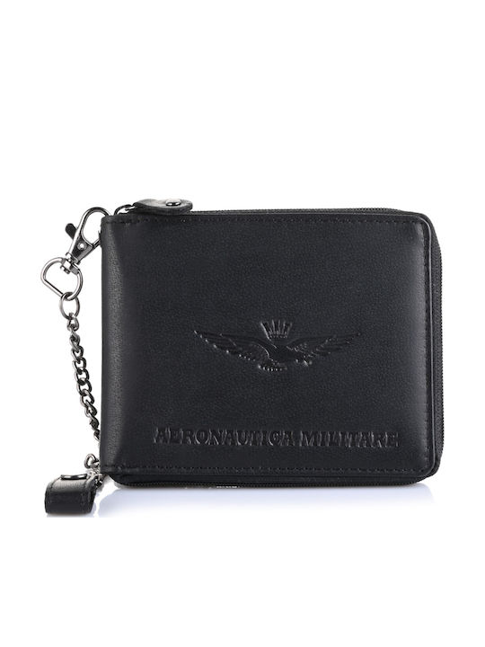 Aeronautica Militare Men's Wallet Classic Black