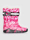 Kids Wellies with Internal Lining Pink