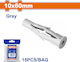 Wadfow Βισμα Πλαστικο Pe Universal 10χ60mm 15tem Wxte931