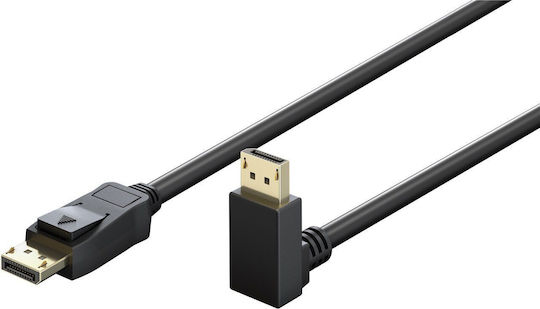 Goobay 77056 DisplayPort-Kabel männlich - 1m Schwarz