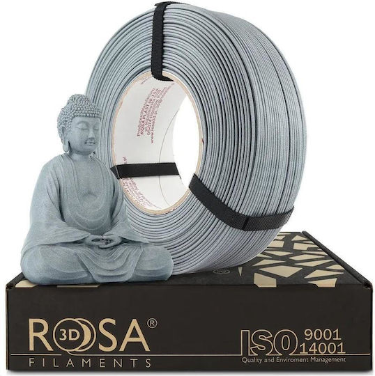 Rosa3D 3D Drucker Filament 1.75mm Matt Stone Cold Grau 1kg 1τμχ (Nachfüllen)