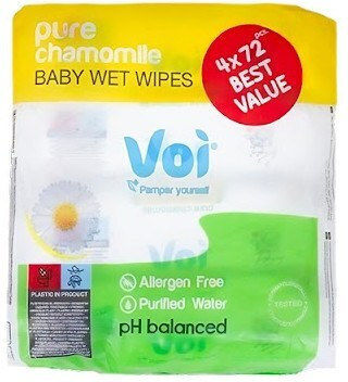 Voi by Smile Μωρομάντηλα χωρίς Οινόπνευμα & Parabens 4x72τμχ