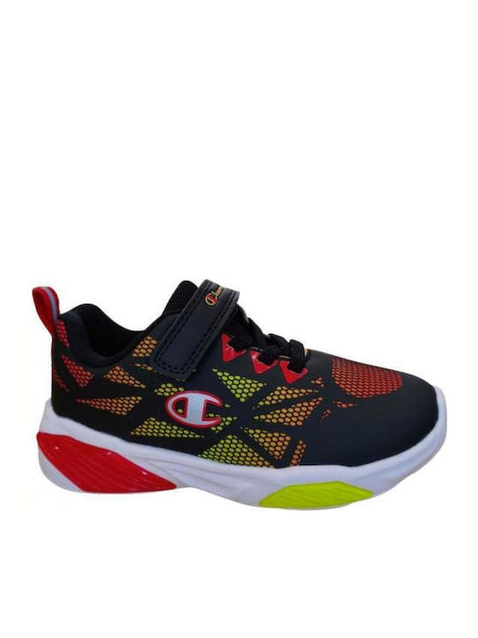 Champion Kids Sneakers with Scratch & Lights Black