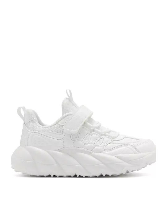 Memory Space 3 Kinder Sneakers mit Klettverschluss Weiß