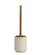 Andrea House Ceramic Toilet Brush Beige