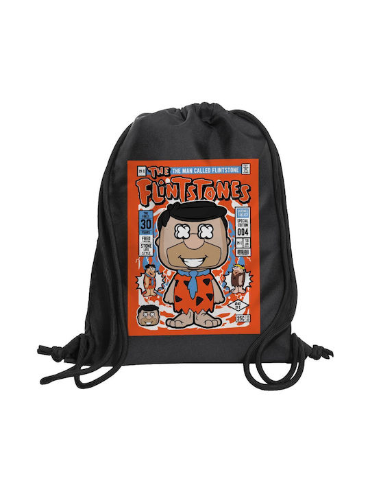 Koupakoupa The Flintstones Gym Backpack Black