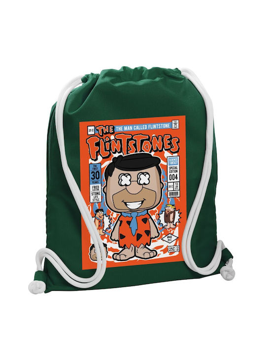 Koupakoupa The Flintstones Gym Backpack Green