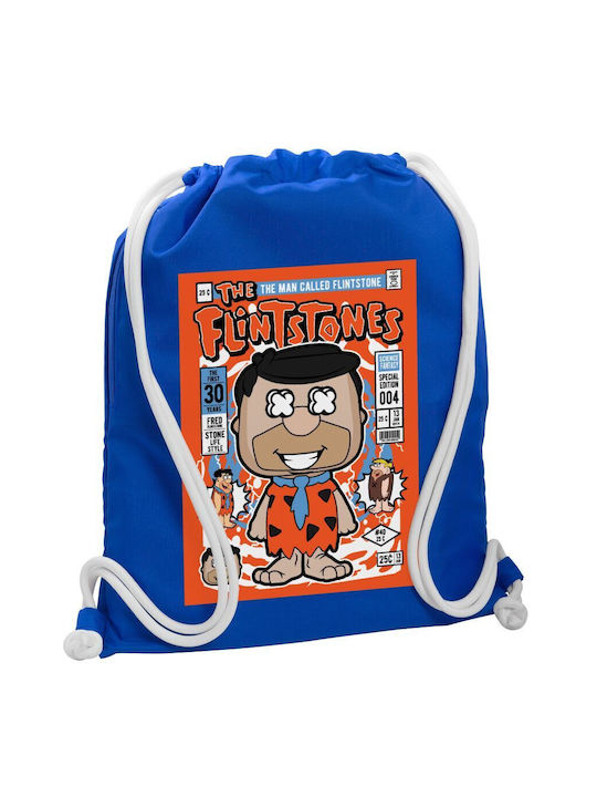 Koupakoupa The Flintstones Gym Backpack Blue