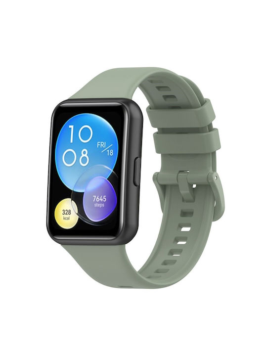 Σιλικόνη Λουράκι Huawei Watch Fit 2 Πράσινο