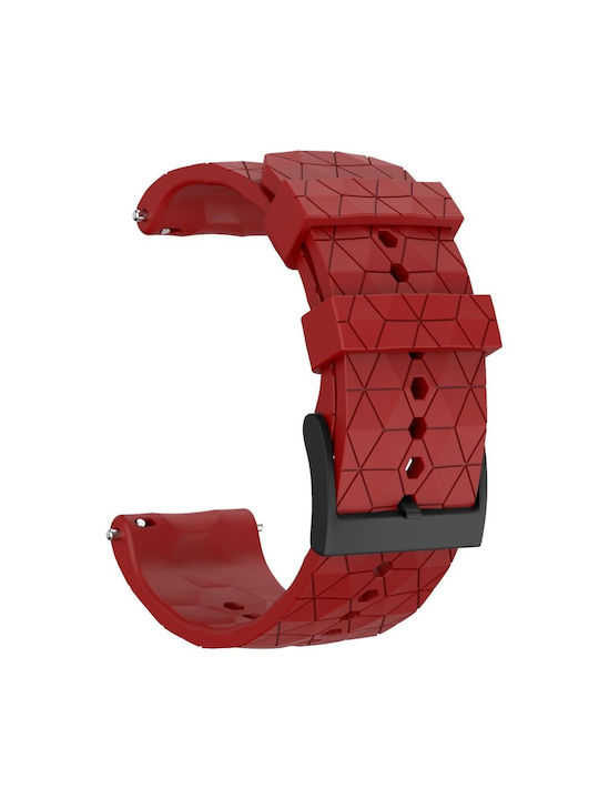 Λουράκι Rhombic Grain Ρολόι Suunto 9 Κόκκινο Λουράκι Rhombic Grain Ρολόι Suunto 9 Κόκκινο