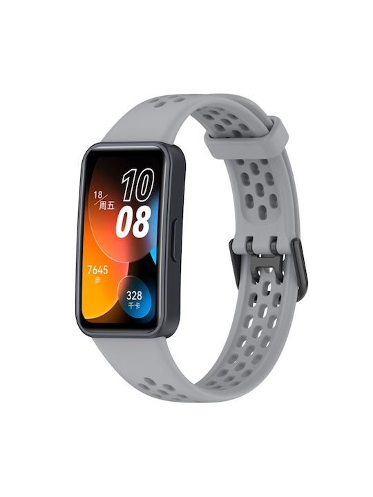 Silikon Tragbare Bänder Huawei Band 8 Huawei Band 9 Huawei Band 10 Graues
