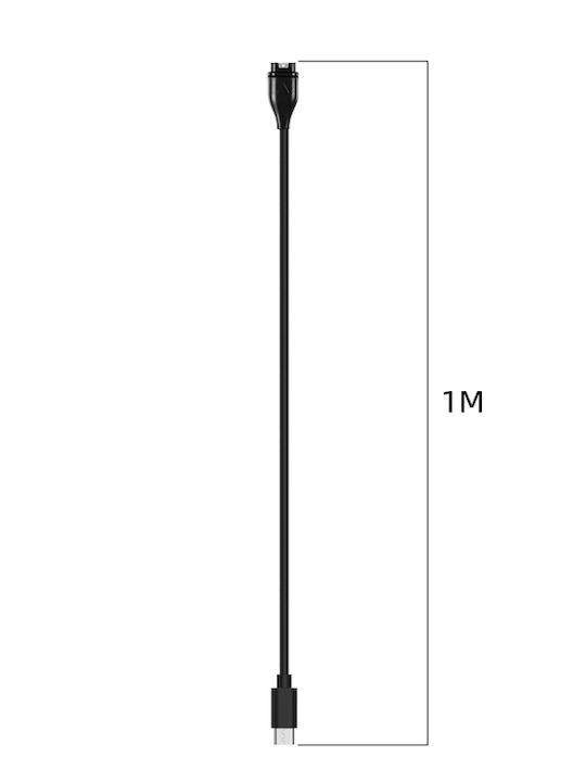 Ρολογιού Φορτιστής για Garmin Instinct 2S Μαύρος