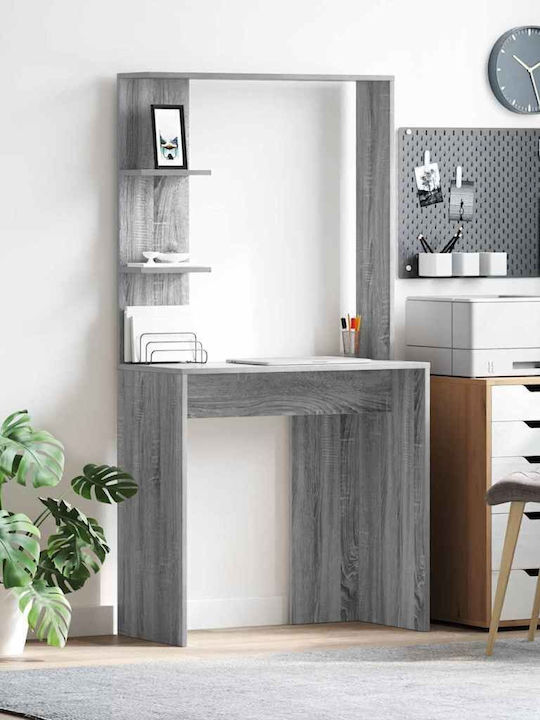 Computer Büro Holz Gray Sonoma 78.5x37x154.5cm