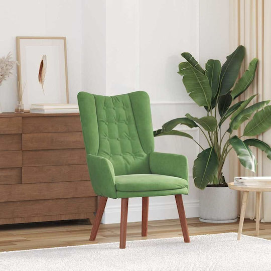 Armchair Light Green 63x67x94cm