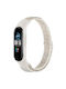 Curea Nylon Xiaomi Mi Band 3 4 5 6 7 7 Nfc Bej