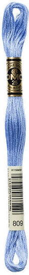 Embroidery Thread Mouline Dmc 117 Sky Blue 809