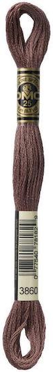 Embroidery Thread Mouline Dmc 117 3860 Purple