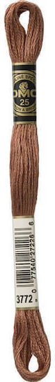 Stickgarn Mouline Dmc 117 Braun 3772