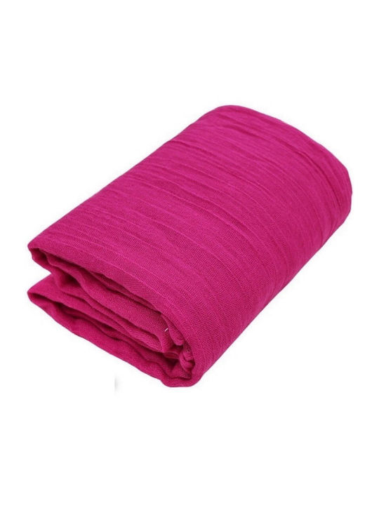 Tifon Decorativ 100% Bumbac 10 Metri Lungime X Lățime 1.5m Fuchsia Tifon