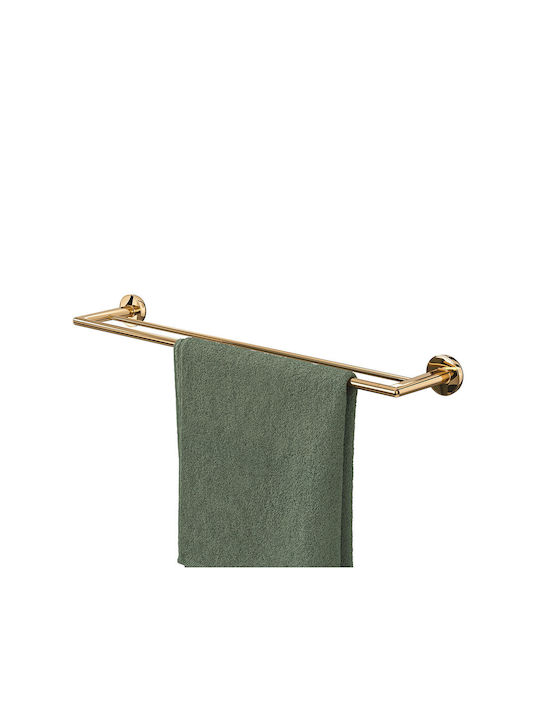 TIGER Double Wall-Mounted Bathroom Rail ​12.6x65.2cm Gold