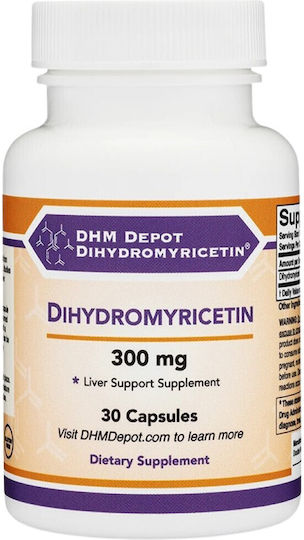 Double Wood Дихидромирицетин 300 mg 30 Капсули