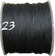 Polypropylene Schnürsenkel Tasche 2mm 150m Rolle 23 Grau