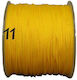 Schnürsenkel Tasche Polypropylen 3mm 150m Rolle 11 Gelbe