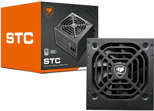 Cougar STC 500 500W Μαύρο Τροφοδοτικό Υπολογιστή Full Wired