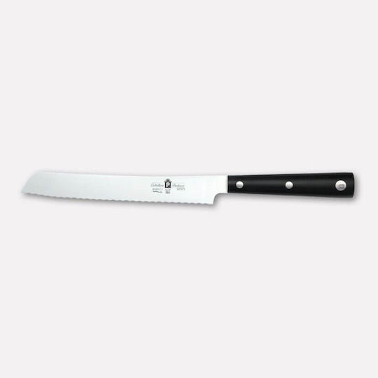 Paolucci Coltellerie Messer Brot aus rostfreiem Stahl 20cm