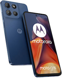 Motorola Moto G15 Dual SIM (8/512GB) Морско Син