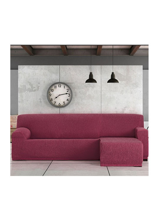 Eysa Elastische Abdeckung für Ecksofa C/8 Burgundy 250εκ. 1Stück FC031498D