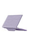 Avizar Macbook Pro 16" Stoffhülle Faltbarer Magnetischer Ständer Lavendel