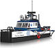 Mould King Τουβλάκια Police Boat για 8+ Ετών 413τμχ