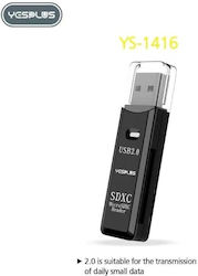 Yesplus Card Reader για SD/microSD Yesplus Card Reader για SD/microSD