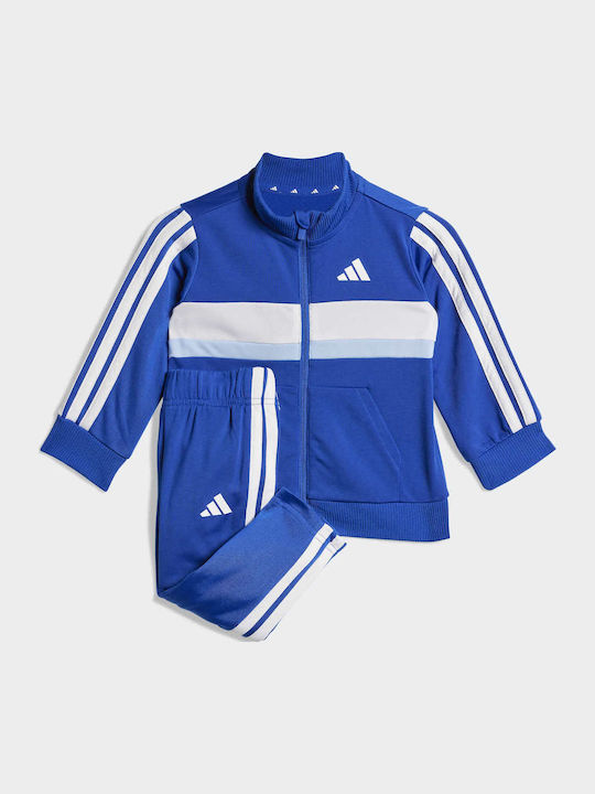 adidas Essentials Tiberio 3-Stripes Tricot Track Suit Kids