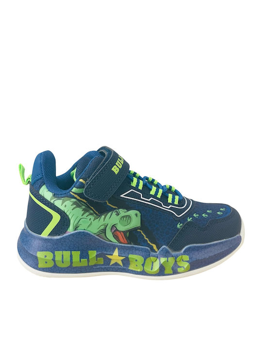 Bull Boys T-rex Παιδικά Sneakers με Σκρατς & Φω...