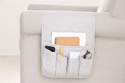Quilted Organizer Sofa Light Gray Quilted Organizer Sofa Light Gray
