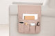 Quilted Organizer Cappuccino Sofa