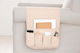 Beige Quilted Organizer Sofa