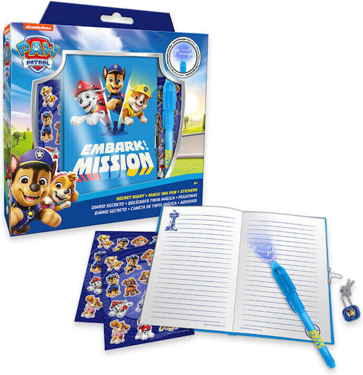 Paw Patrol Duty Calls Journal + Magic Pen Set