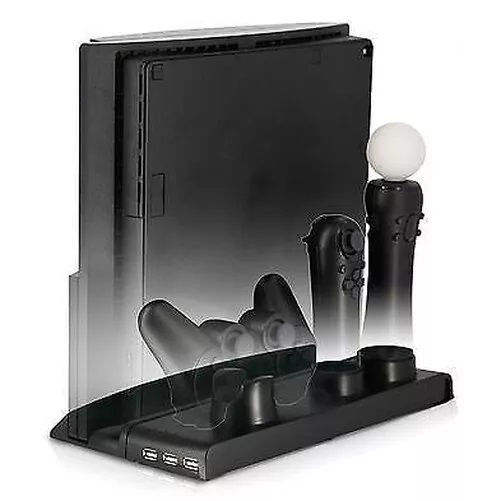 Multifunctional Vertical Stand Playstation PS3 Slim Console