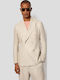 Men's Suit Jacket Beige