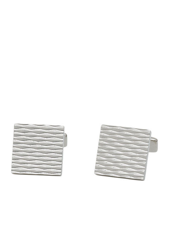 Boss Cufflinks in Silver Color