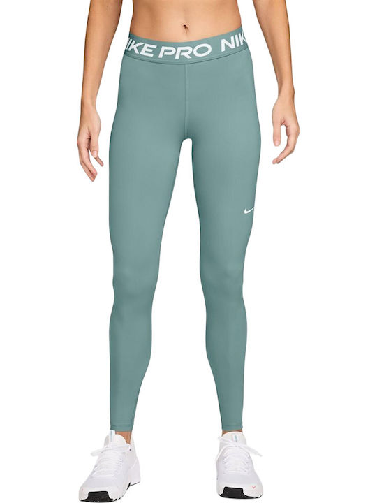 Nike Dri-Fit Training Women's Long Turquoise Le...
