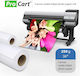 Role De Hârtie Pentru Plotter Photo Roll Canvas Textură 250g Lățime 24 Inch Lungime 18 Metri