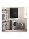 vidaXL Bathroom Cabinet L69.5xW34xH90cm Black