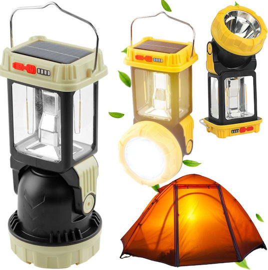 Verk Group Αξεσουάρ Φωτισμού Led Ηλιακό για Camping με Φακό